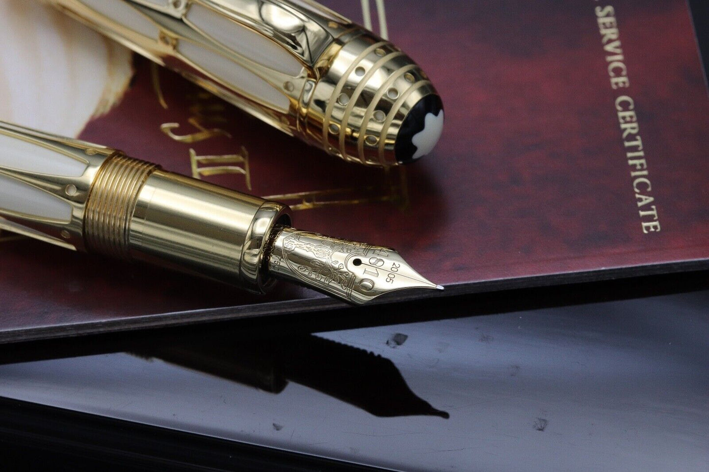 Montblanc Patron of Art Pope Julius II 4810 Fountain Pen - UNUSED - EF NIB image 2