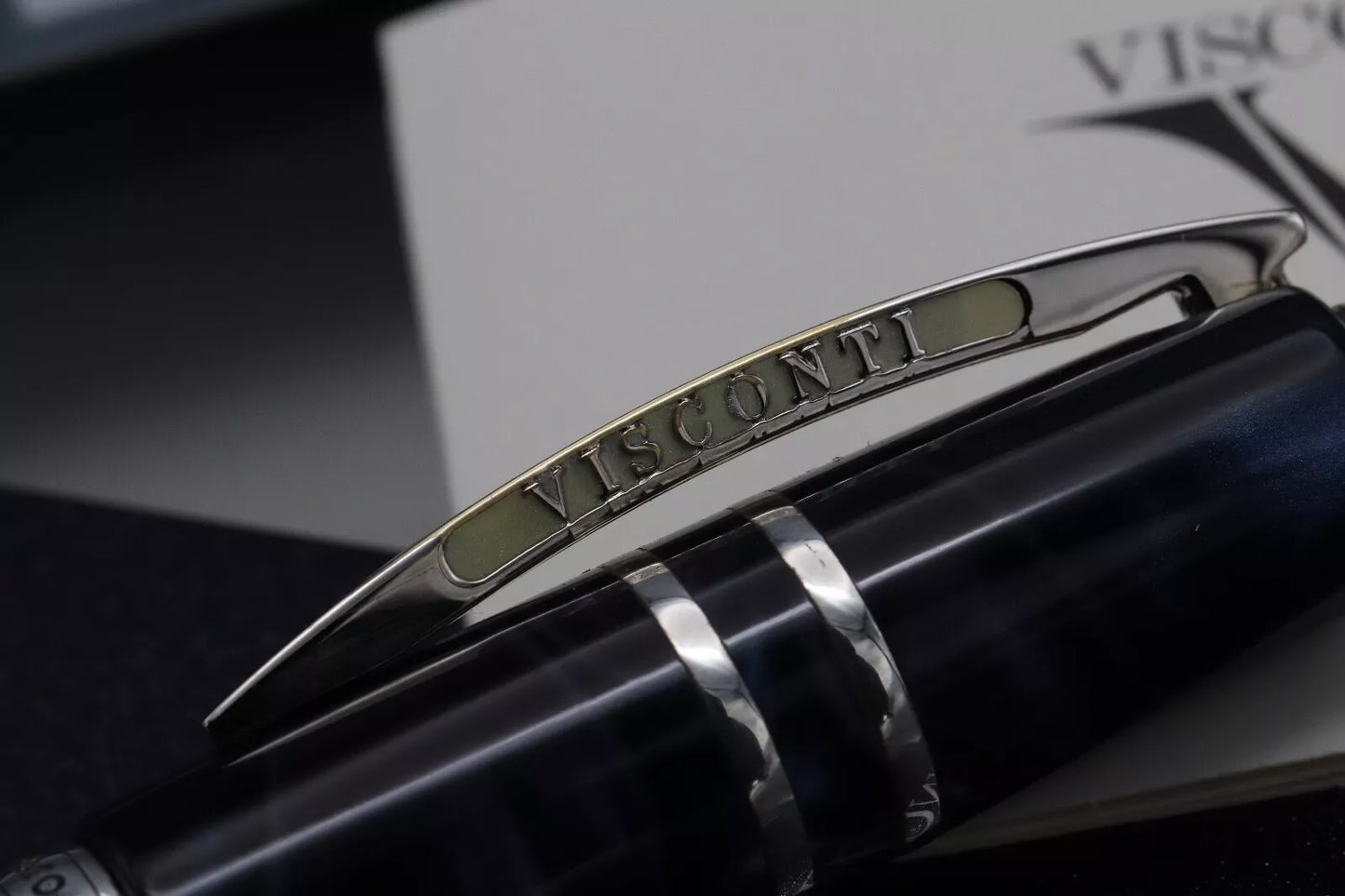 Visconti Homo Sapiens Midnight in Florence LE Fountain Pen - 23kt Medium image 7