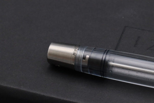 Conid Bulkfiller Minimalistica Demonstrator Fountain Pen - #6 Ti Fine Nib image 3