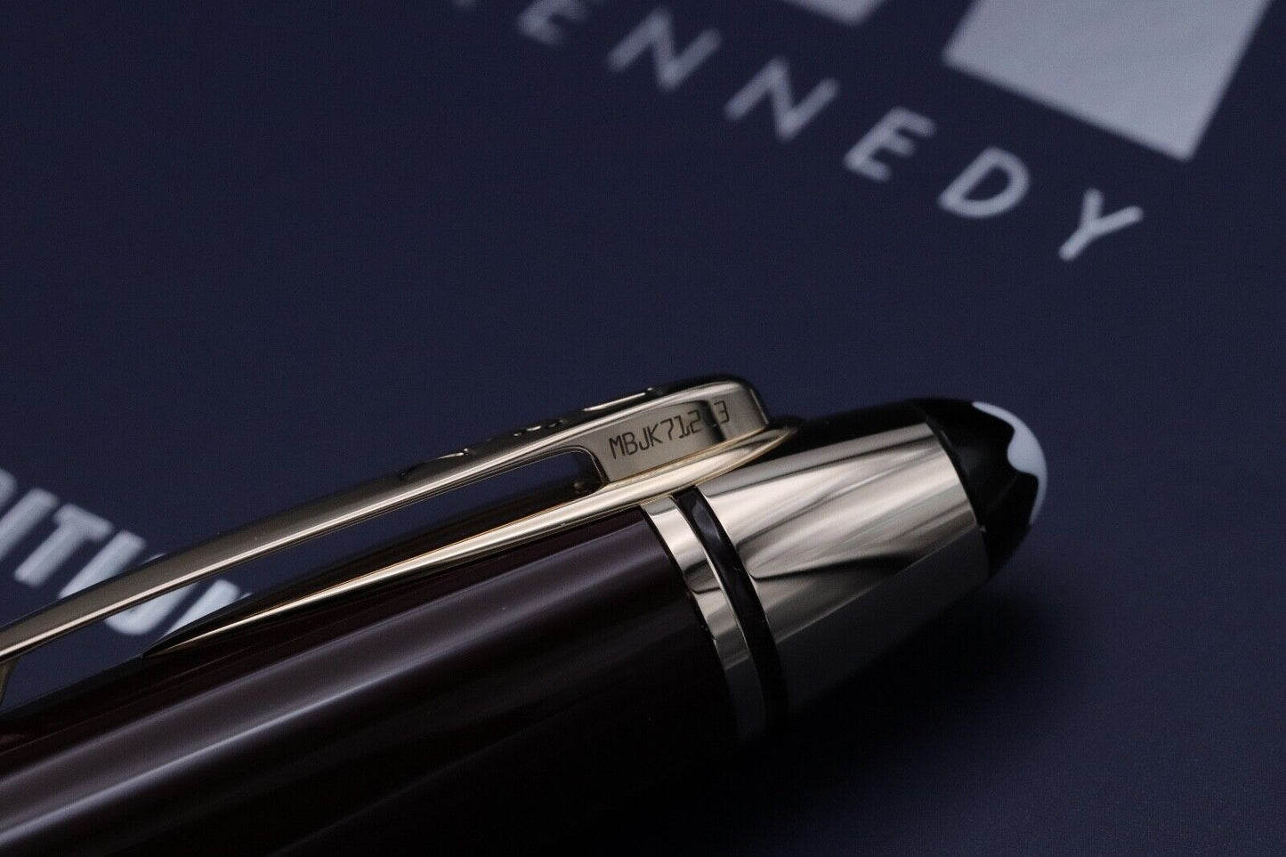Montblanc Great Characters John F. Kennedy JFK Burgundy SE Fountain Pen image 5