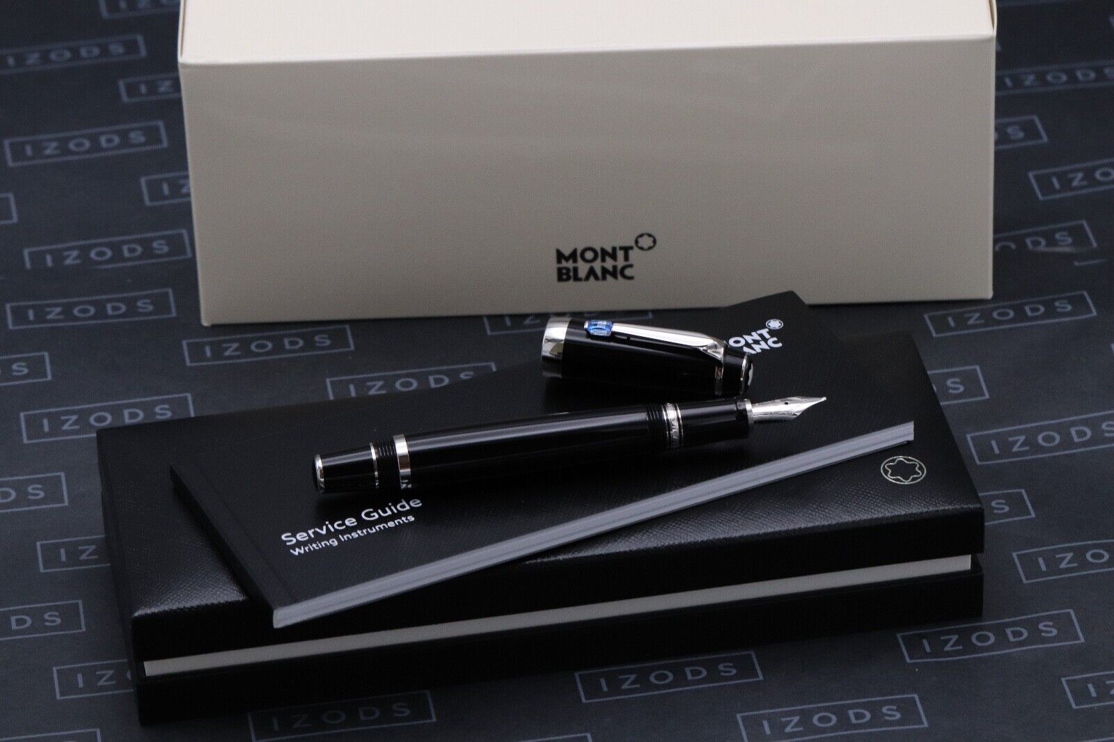 Montblanc Boheme Bleu Midsize Fixed Nib Fountain Pen - UNUSED image 0