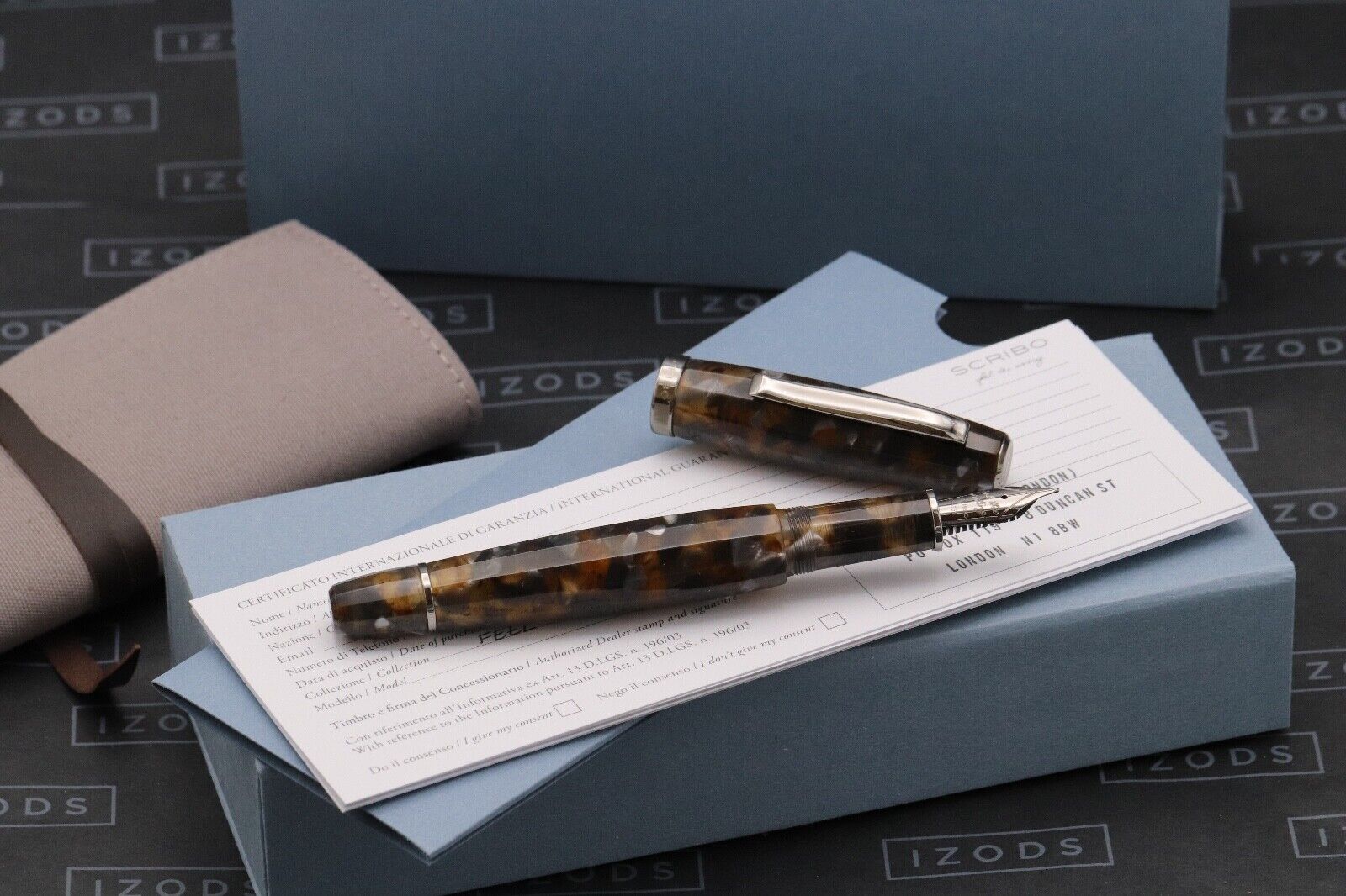 SCRIBO Feel Inverno Fountain Pen - 18k Medium Nib image 0