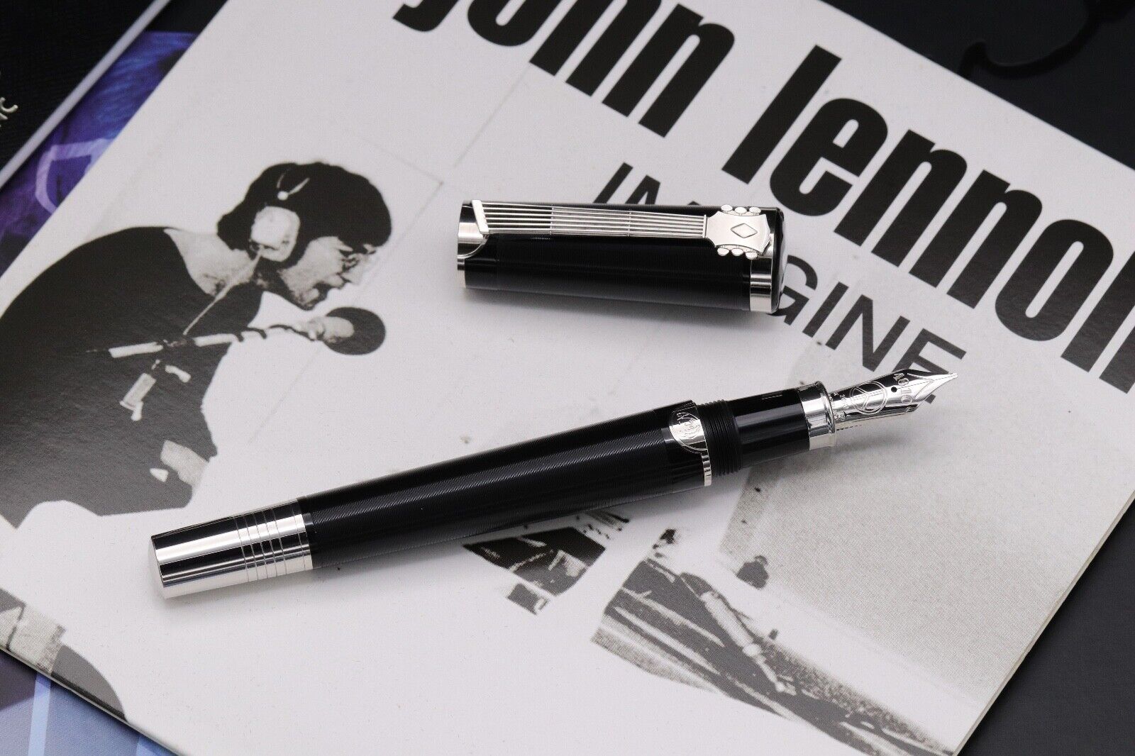 Montblanc Donation Series John Lennon Special Edition Fountain Pen image 0