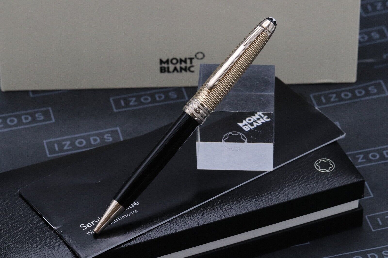 Montblanc Meisterstuck Classique Geometry Doue Ballpoint Pen image 1