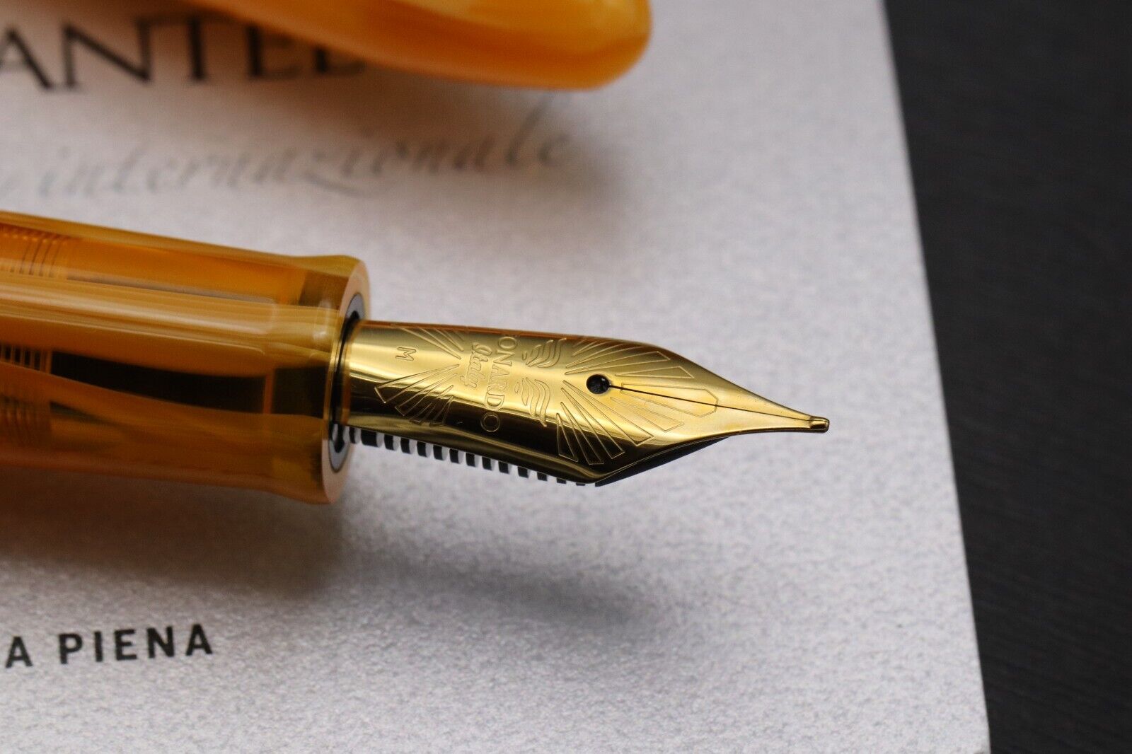 Leonardo Furore Grande Flame Limited Edition 43 Fountain Pen - UNUSED image 2