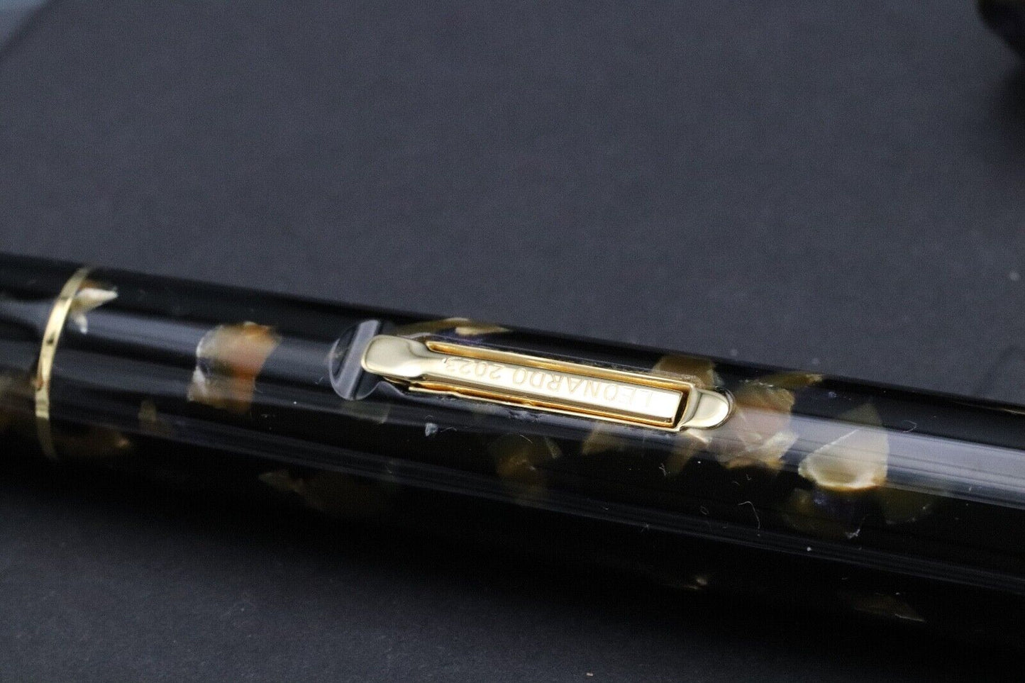 Leonardo Gioiellino Lever Filler Fellini Celluloid Fountain Pen image 3