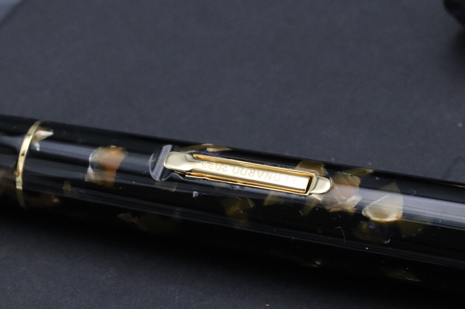 Leonardo Gioiellino Lever Filler Fellini Celluloid Fountain Pen image 3