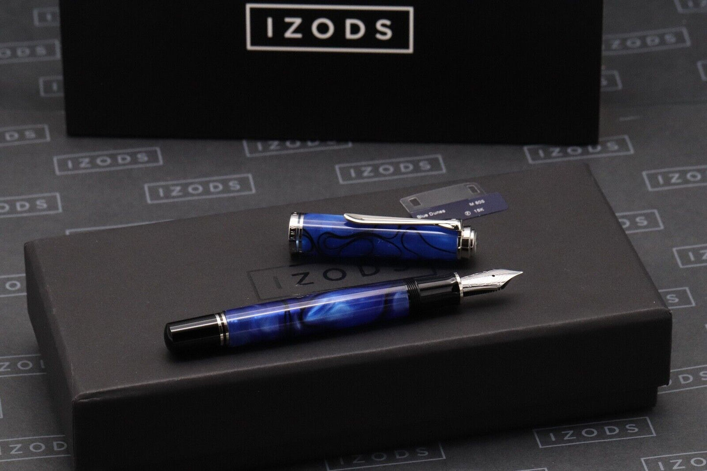 Pelikan Souveran M805 Blue Dunes Special Edition Fountain Pen - EF Nib image 0