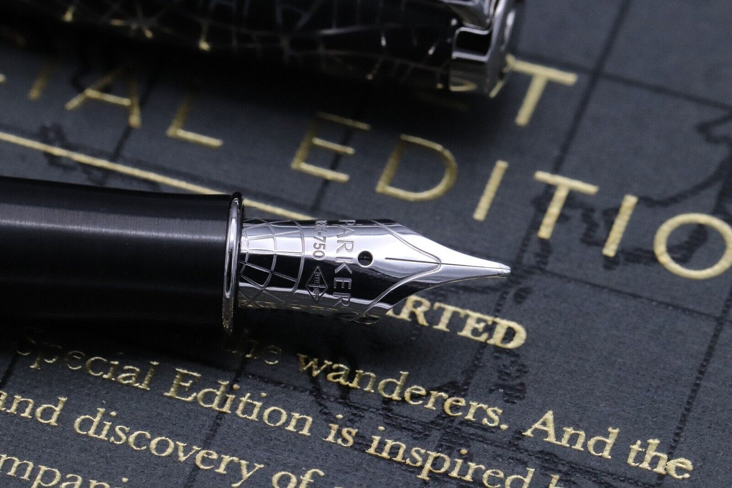 Parker Sonnet 130th Anniversary Metro Black Fountain Pen image 2