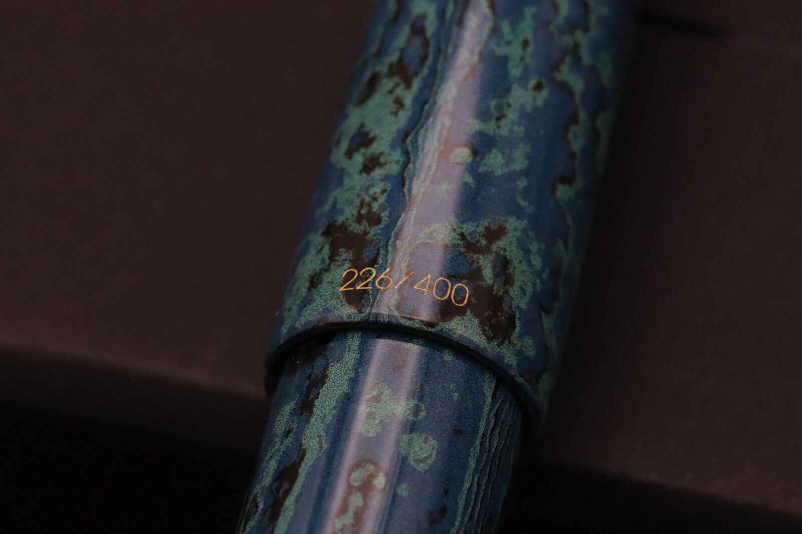 Sailor Ryokkyo Ebonite Green Echo Naginata Togi Fountain Pen image 4