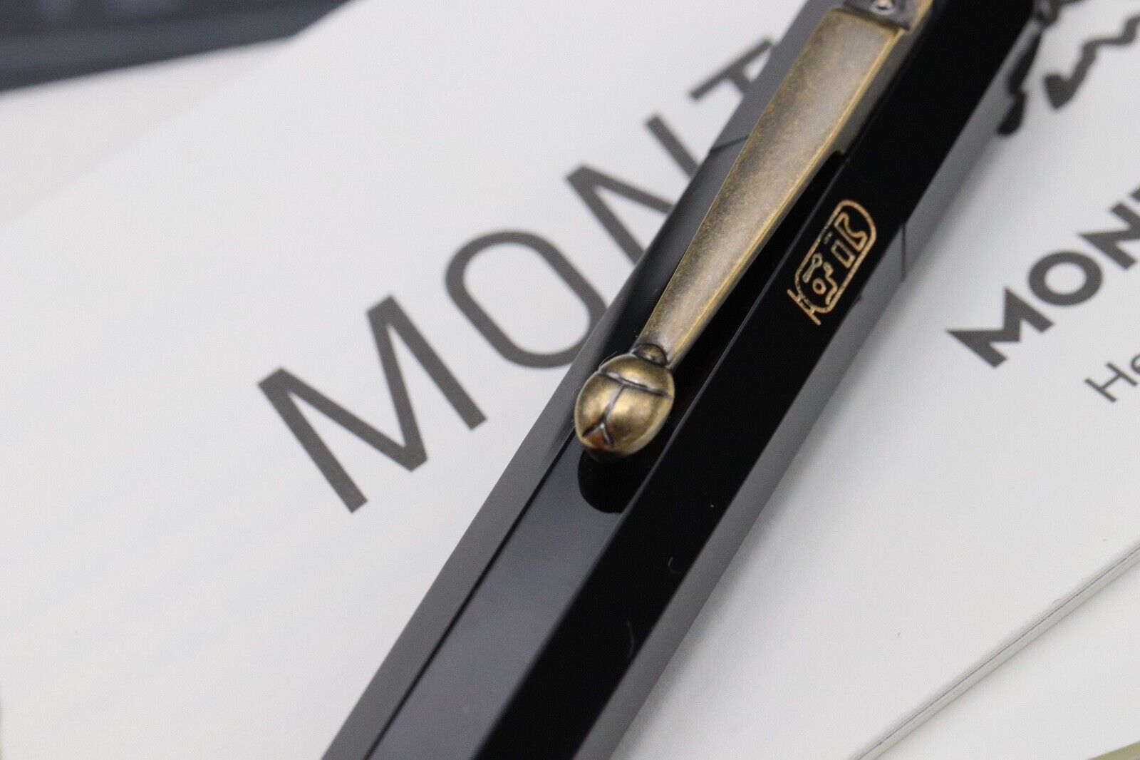 Montblanc Heritage Egyptomania Special Edition Black Ballpoint Pen image 3