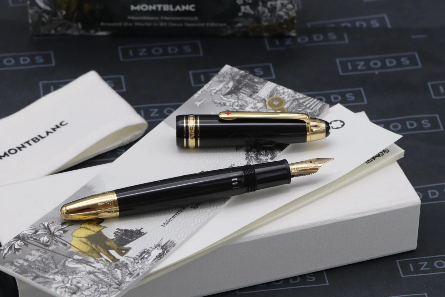 Montblanc Meisterstuck LeGrand Around The World in 80 Days Fountain Pen image 1