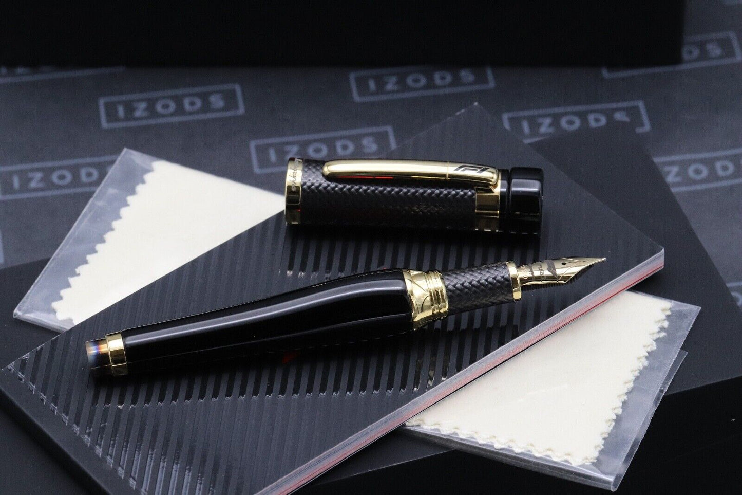Montegrappa F1 Speed Podium Black LE372 Fountain Pen image 1