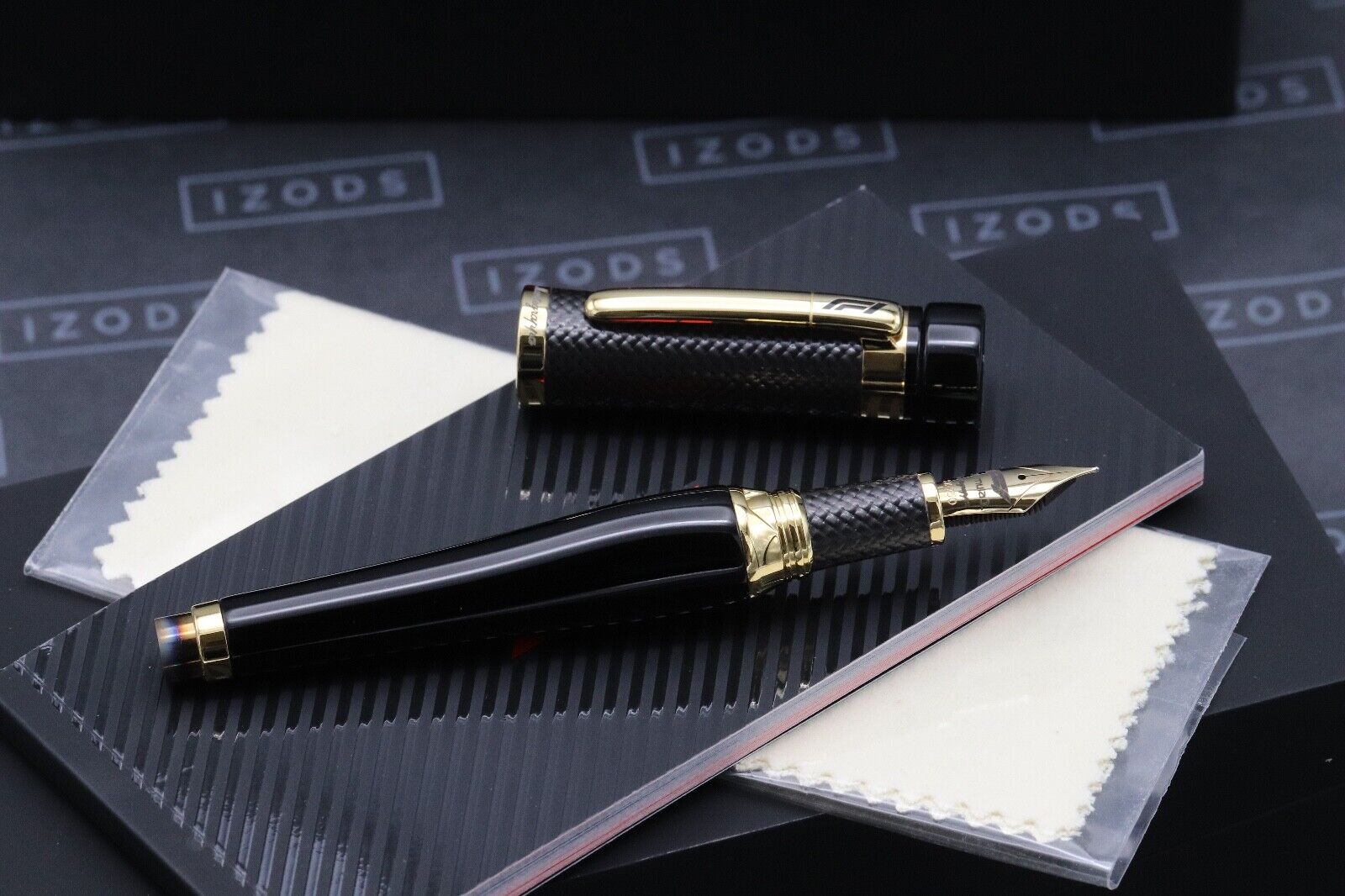 Montegrappa F1 Speed Podium Black LE372 Fountain Pen image 1
