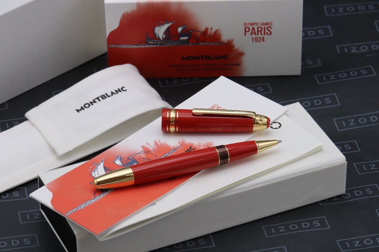 Montblanc Meisterstück x Paris Olympics 1924 LeGrand Rollerball Pen - UNUSED image 0