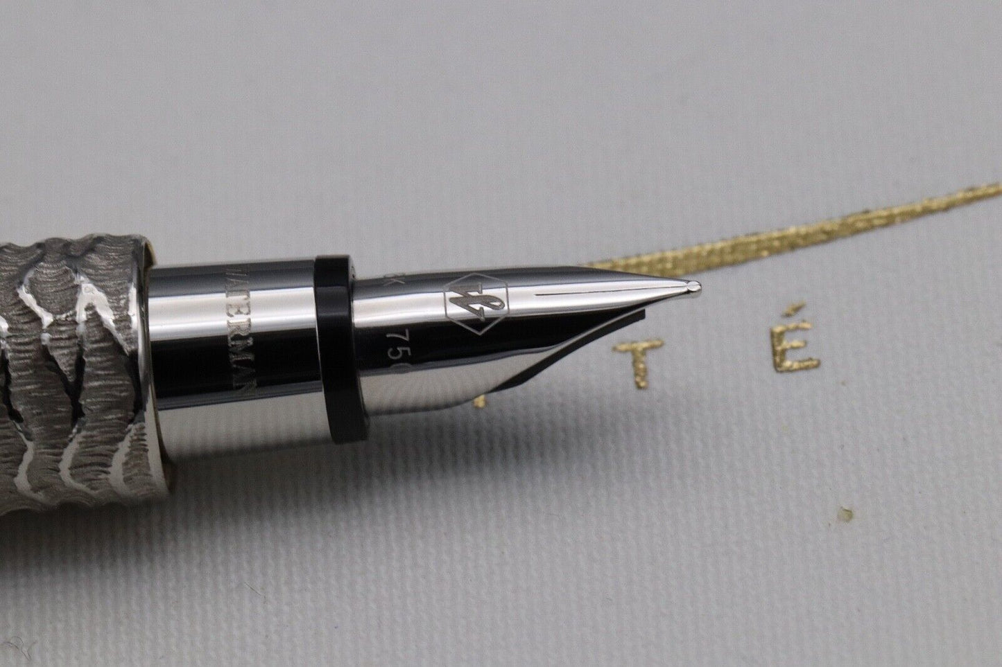 Waterman Serenite Blue Fountain Pen - Rare Sample Marked Pen image 3