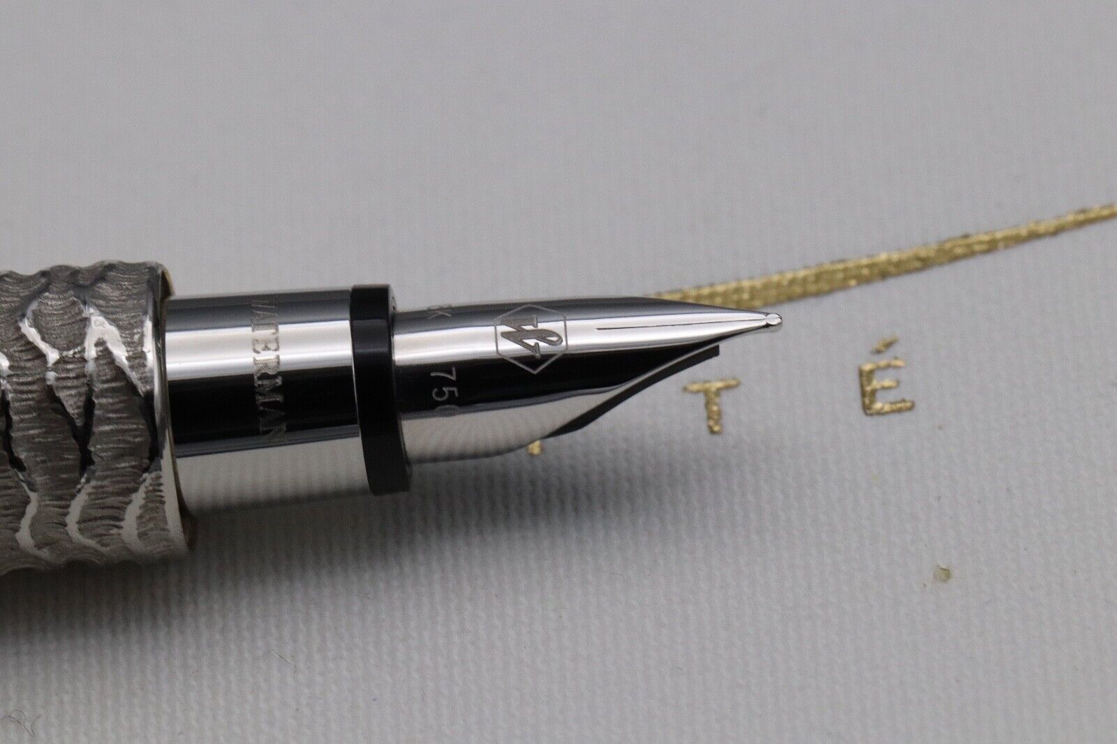 Waterman Serenite Blue Fountain Pen - Rare Sample Marked Pen image 3