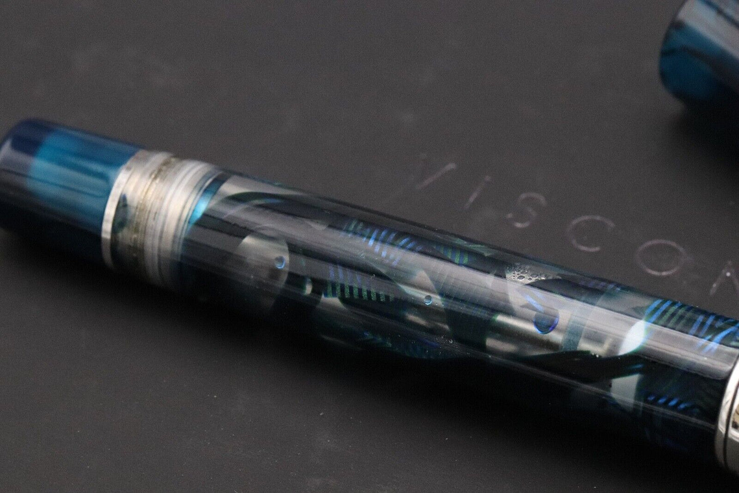 Visconti Homo Sapiens Crystal Swirl LE Fountain Pen - 23k Extra Fine image 3