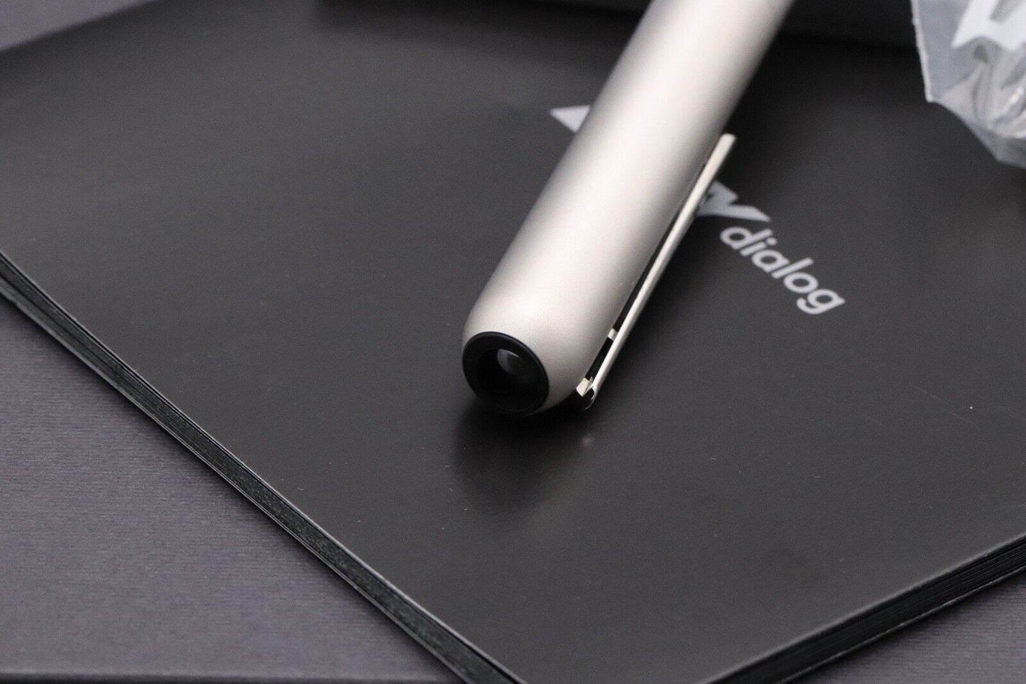 Lamy Dialog 3 Palladium Fountain Pen - Broad Nib image 4
