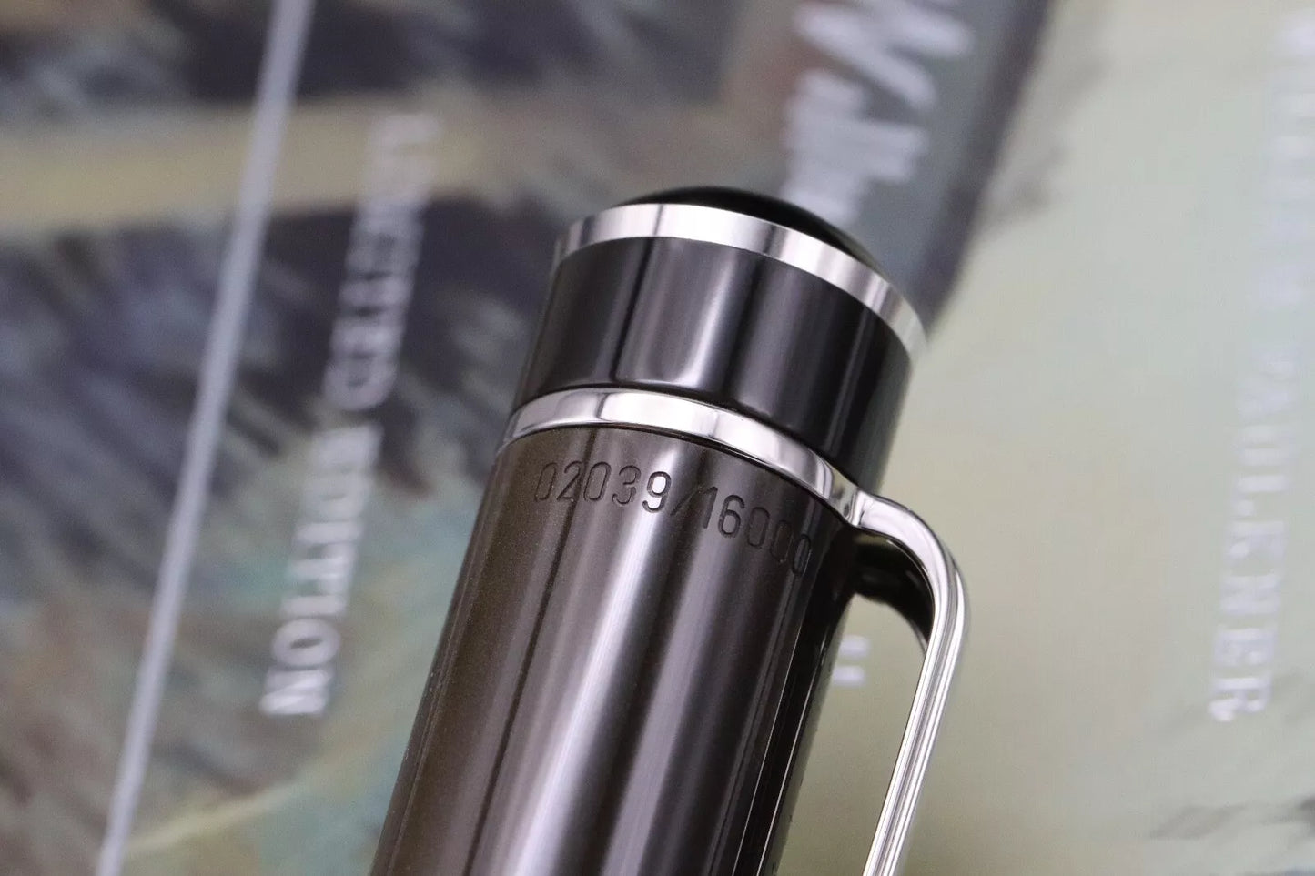 Montblanc Writers Edition William Faulkner Fountain Pen - NEVER INKED image 5