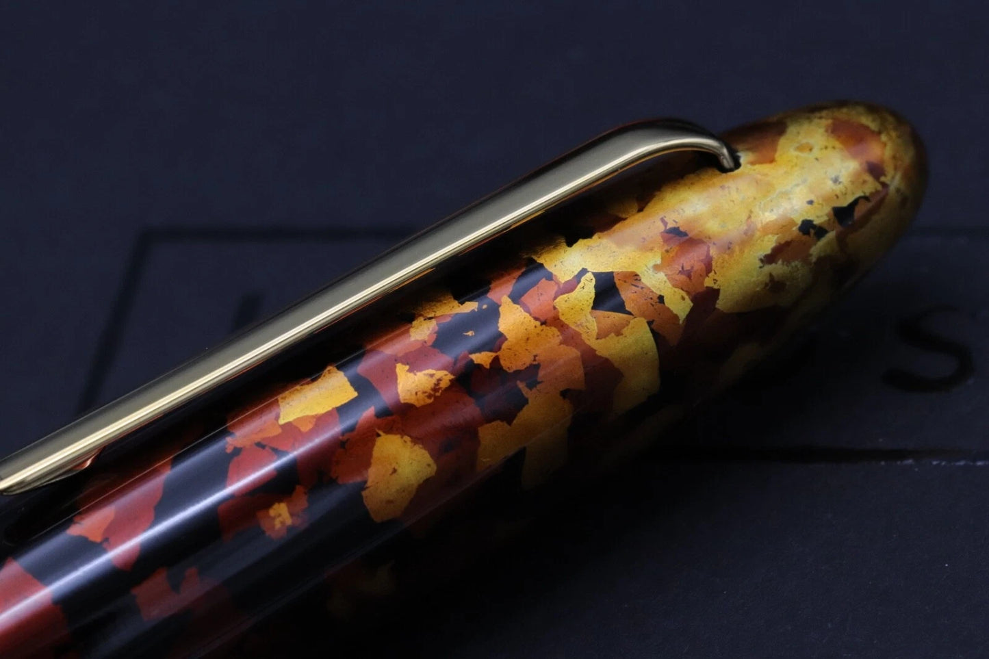 Taccia Miyabi Maki-e Amber Crystal Limited Edition Fountain Pen - 30/30 image 3