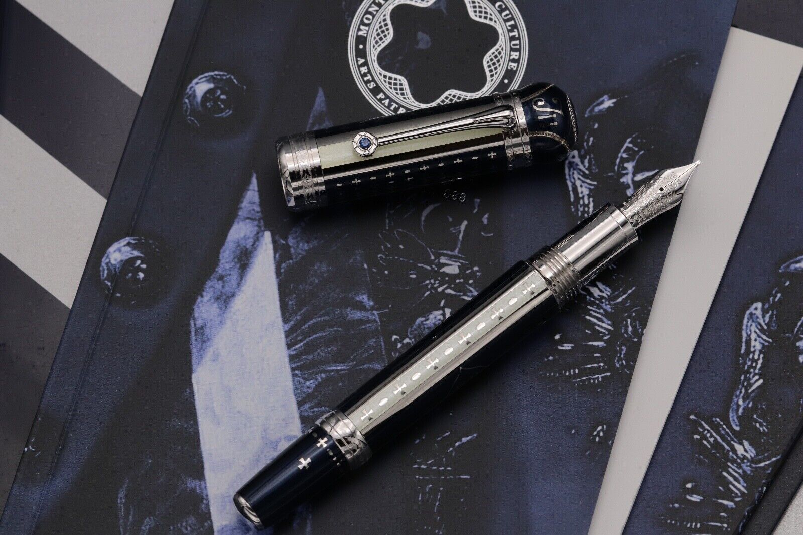 Montblanc Patron Of Art Joseph II 888 Fountain Pen – NEVER INKED image 4