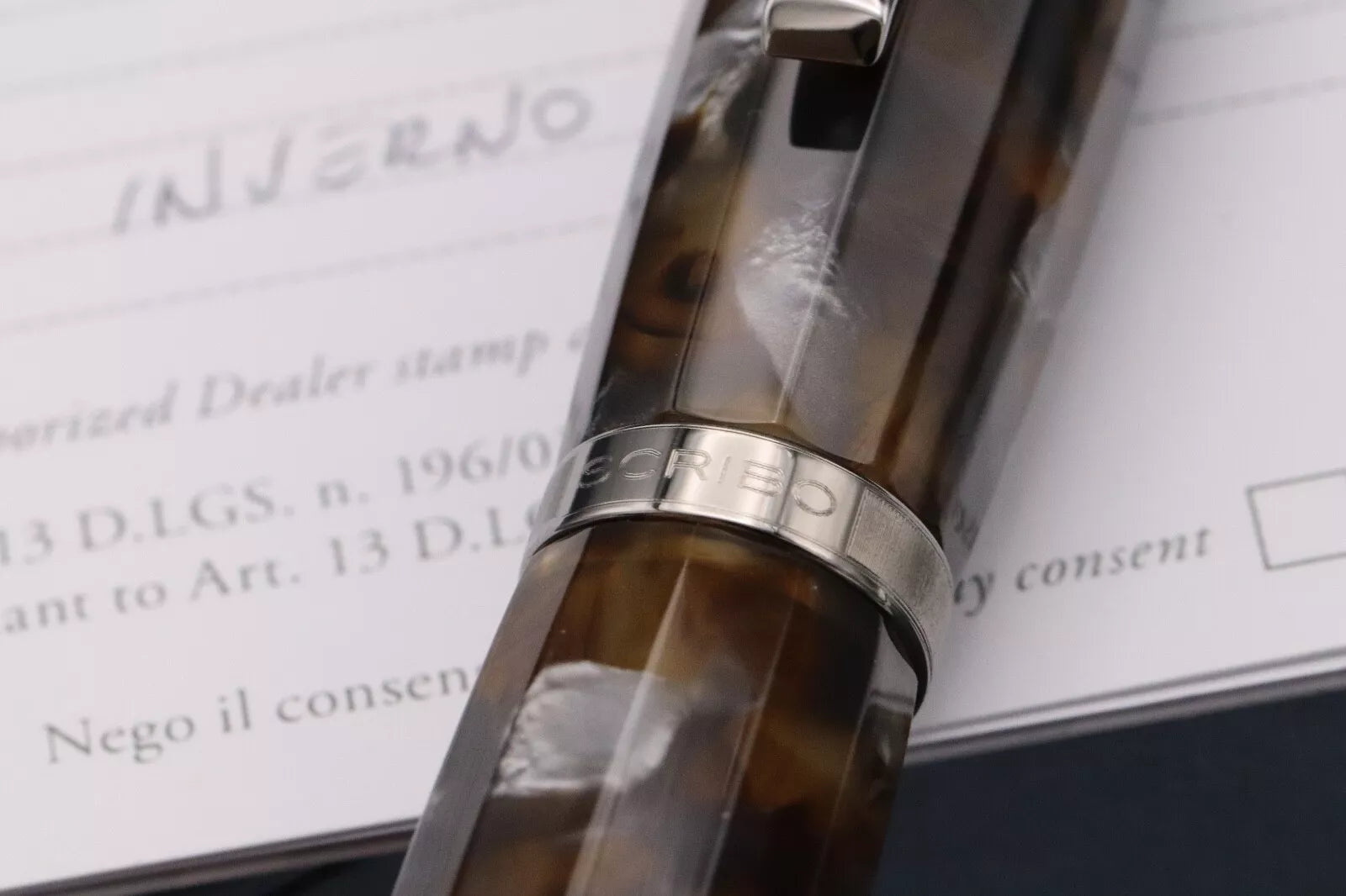 SCRIBO Feel Inverno Fountain Pen - 18k Medium Nib image 5