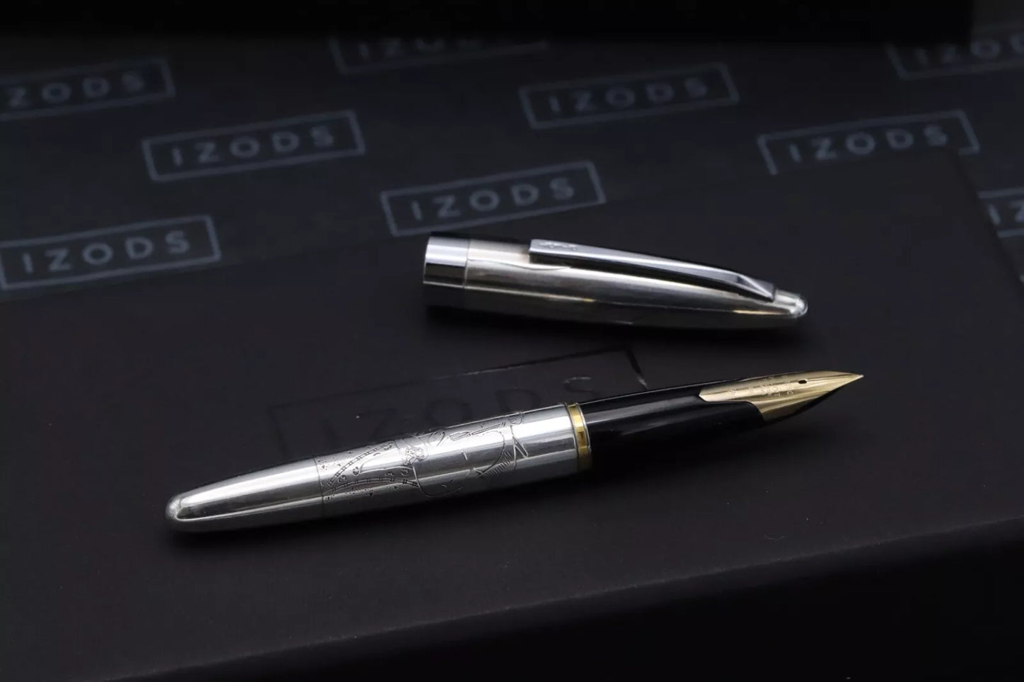 Pilot Sterling Silver Geisha Fountain Pen - 1976 image 8