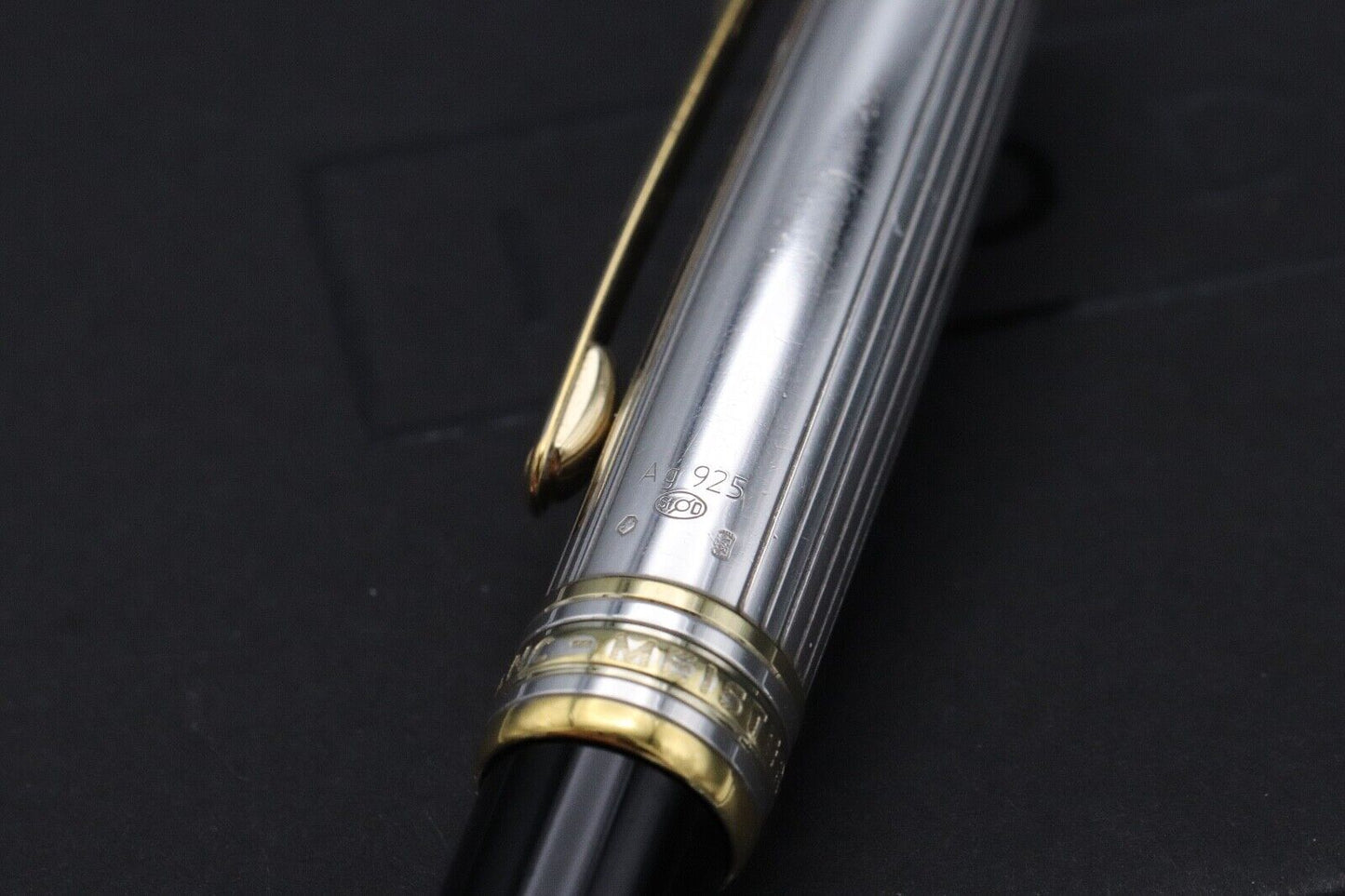 Montblanc Meisterstuck 165 Classique AG925 Pinstripe Doue Mechanical Pencil image 2