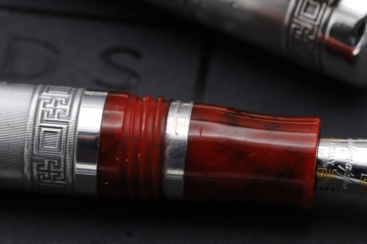 Montegappa Roma Aeterna Silver Limited Edition Fountain Pen image 3