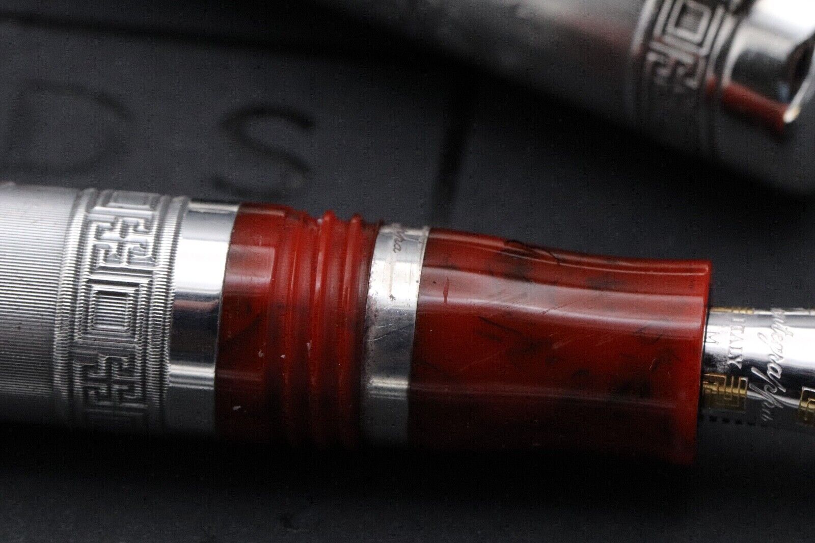 Montegappa Roma Aeterna Silver Limited Edition Fountain Pen image 3