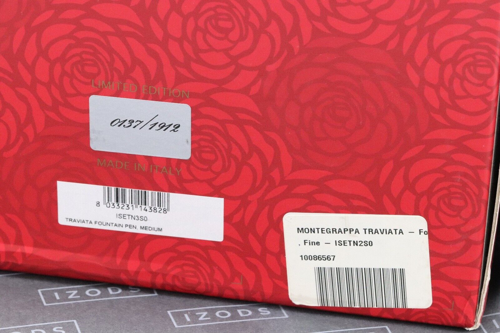 Montegrappa Invito A La Traviata Celluloid Silver Limited Edition Fountain Pen image 10