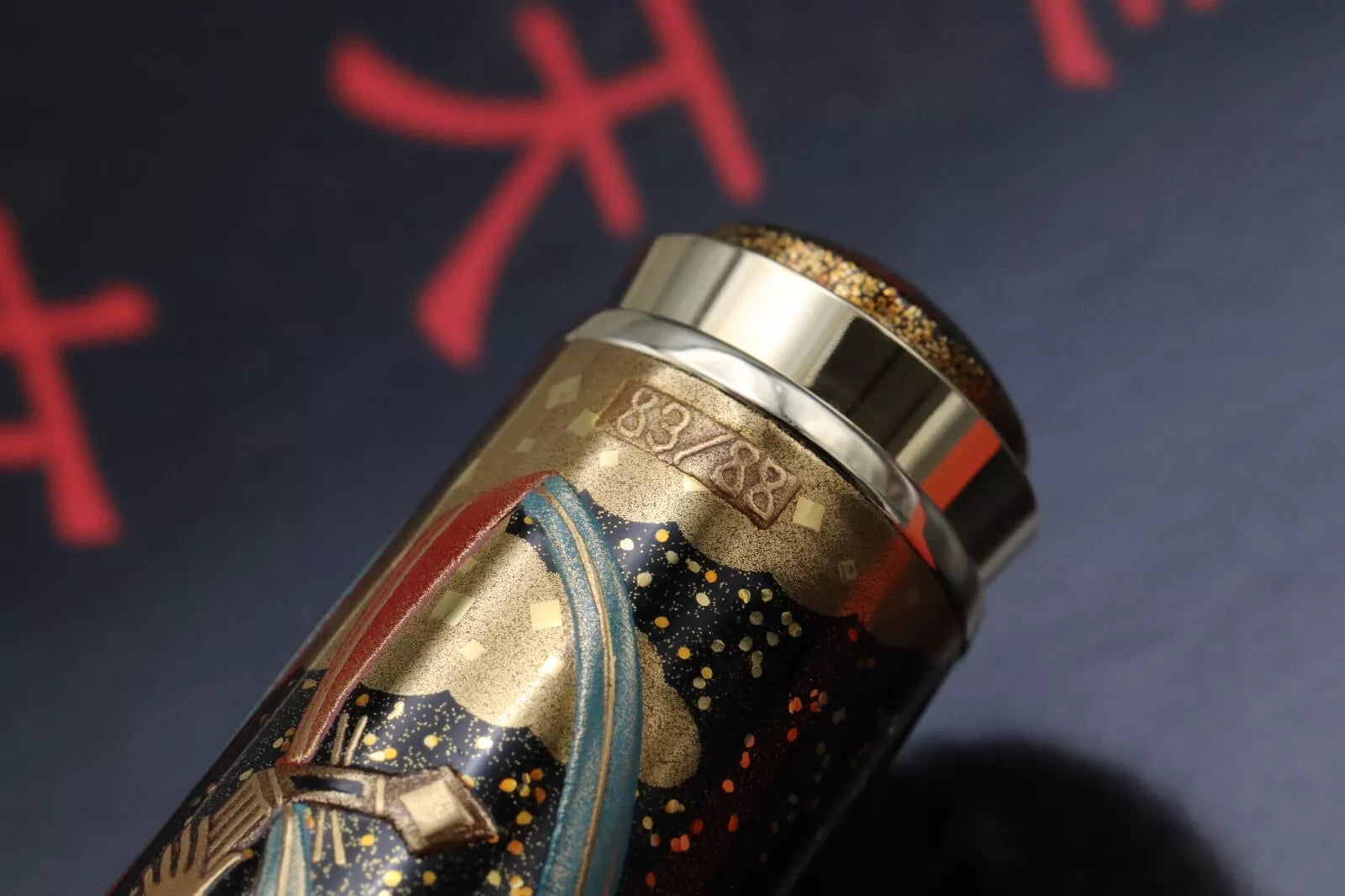 Pelikan M1000 Heavenly Maidens of Dunhuang LE88 Maki-e Fountain Pen - UNUSED image 6