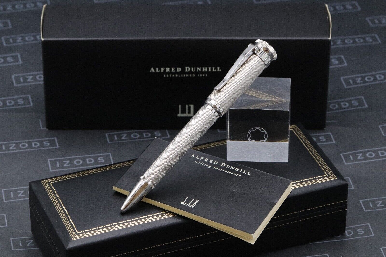 Dunhill Sentryman Palladium-Plated Ballpoint Pen image 0