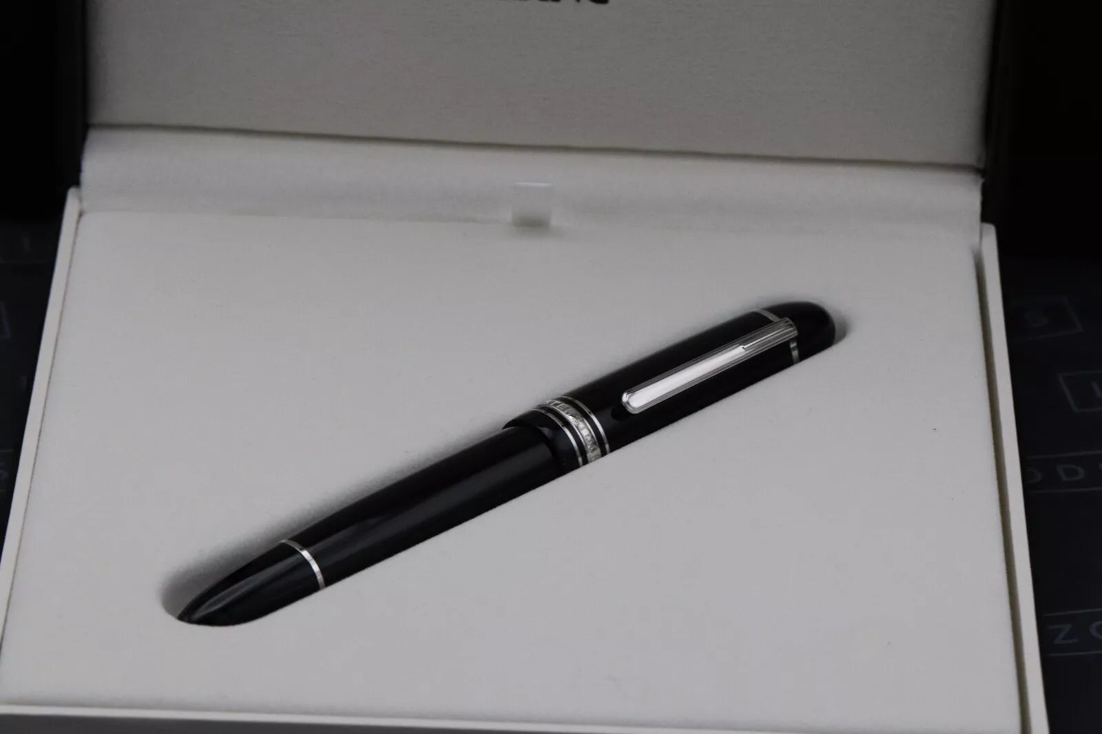Montblanc Meisterstuck 149 Platinum-Coated Fountain Pen - EF Nib image 6