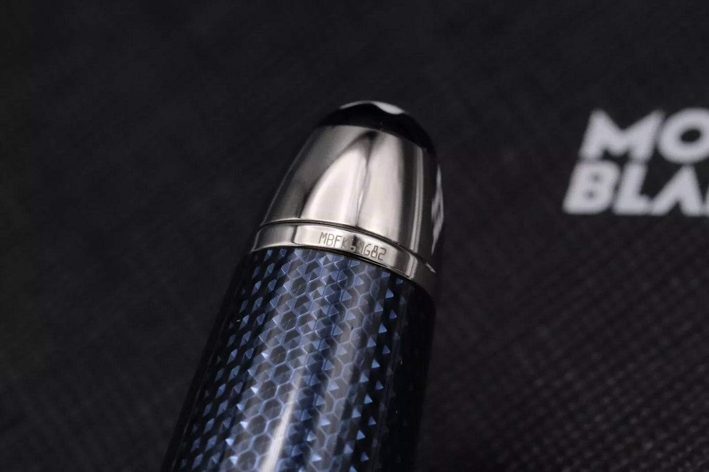 Montblanc Meisterstück LeGrand Blue Hour Fountain Pen - UNUSED image 6
