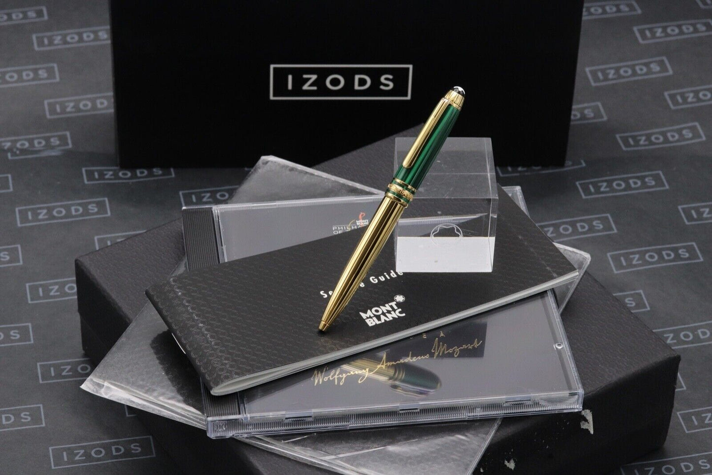 Montblanc Meisterstuck 116 Mozart Czar Nikolai I Vermeil Ballpoint Pen image 0