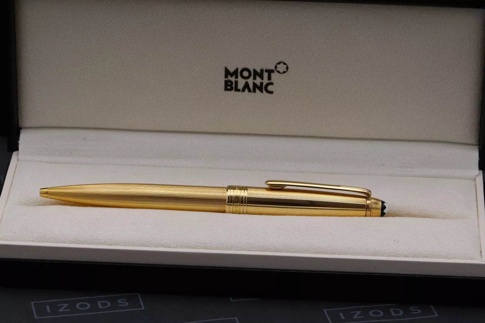 Montblanc Meisterstuck 164 Classique Barley Gold-Plated Ballpoint Pen - 1991-92 image 6