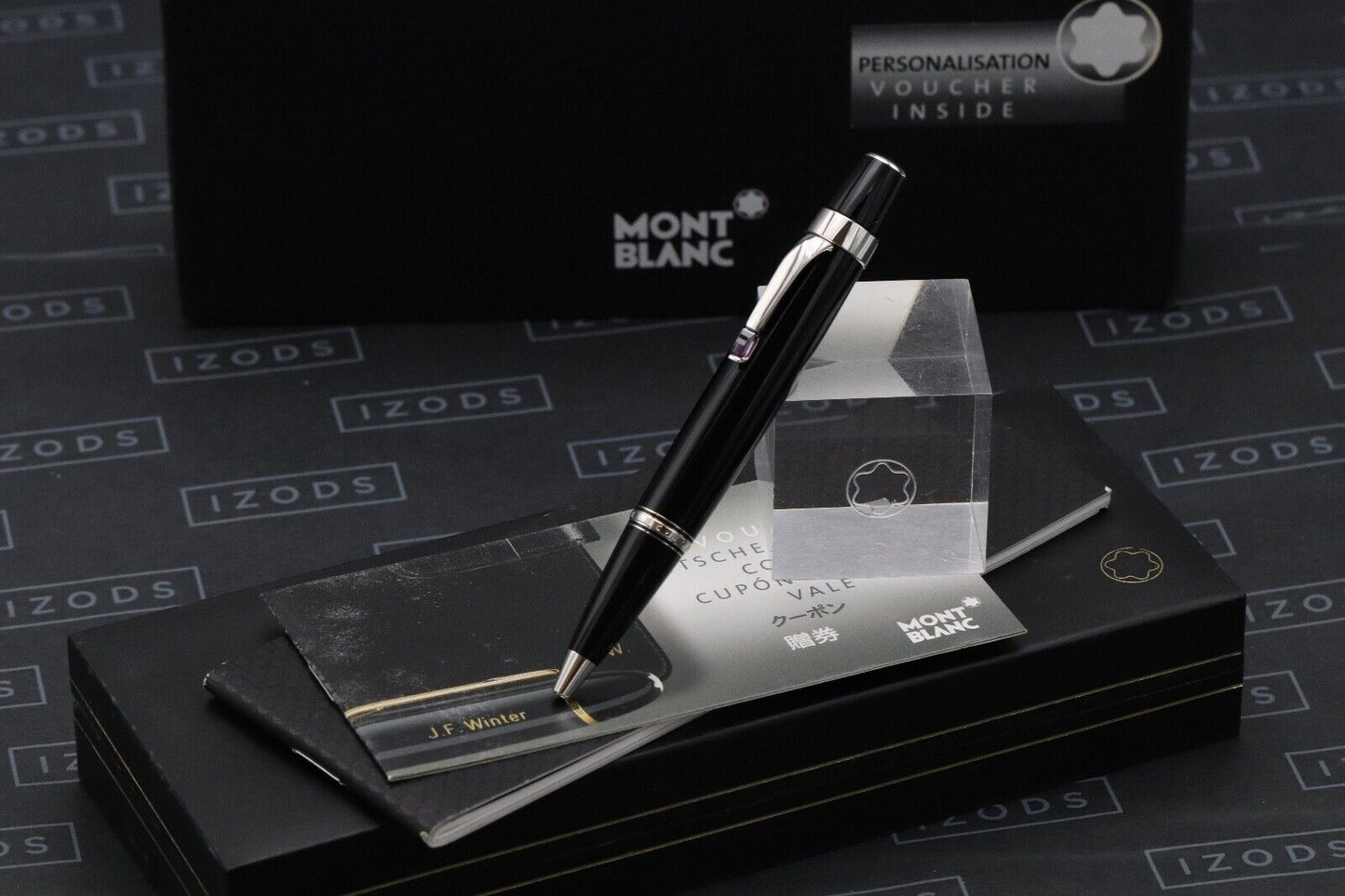Montblanc Boheme Purple Amethyst Ballpoint Pen image 0