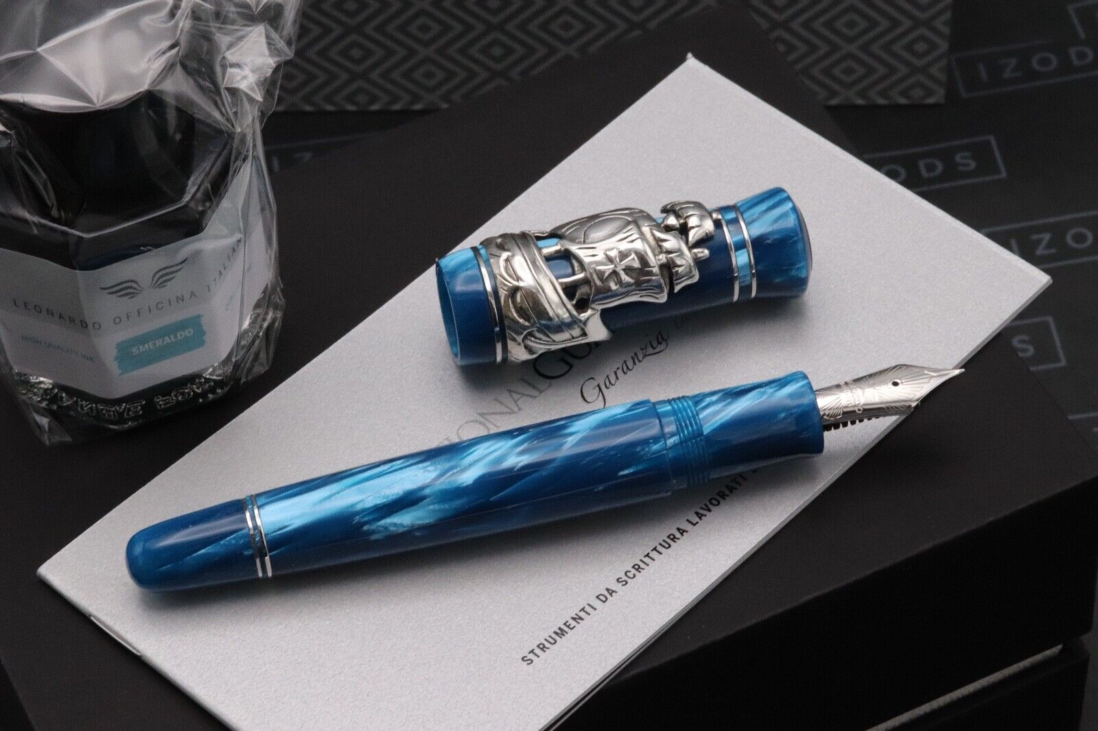 Leonardo Vasco de Gama Mediterranean Celluloid LE4 Fountain Pen image 1