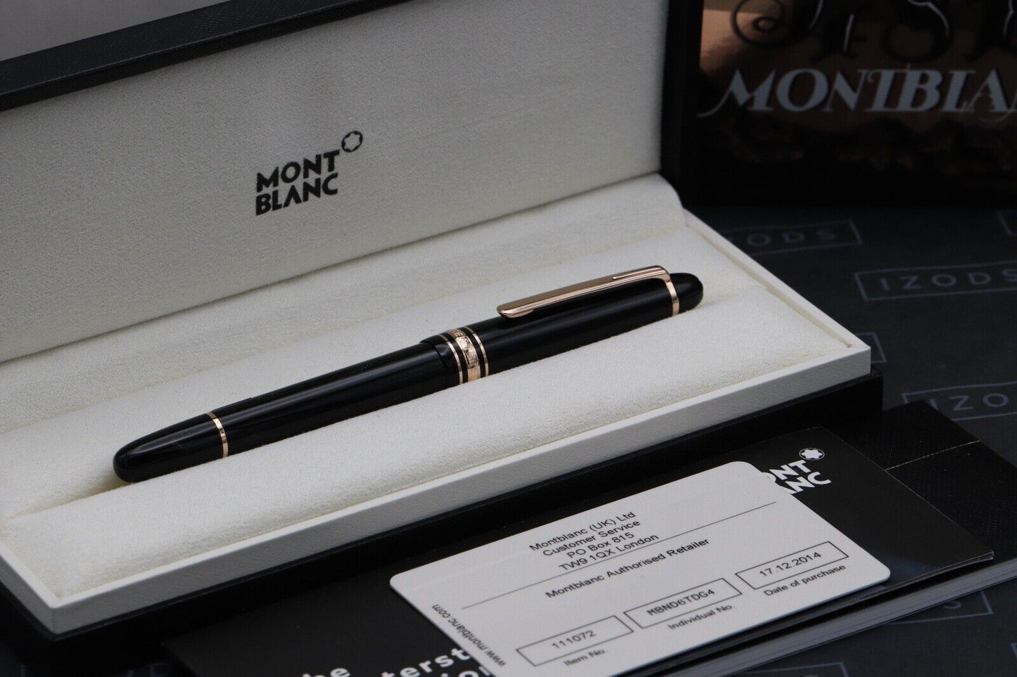 Montblanc Meisterstuck Classique 90 Years Fountain Pen - Serviced by MB Dec 2023 image 5