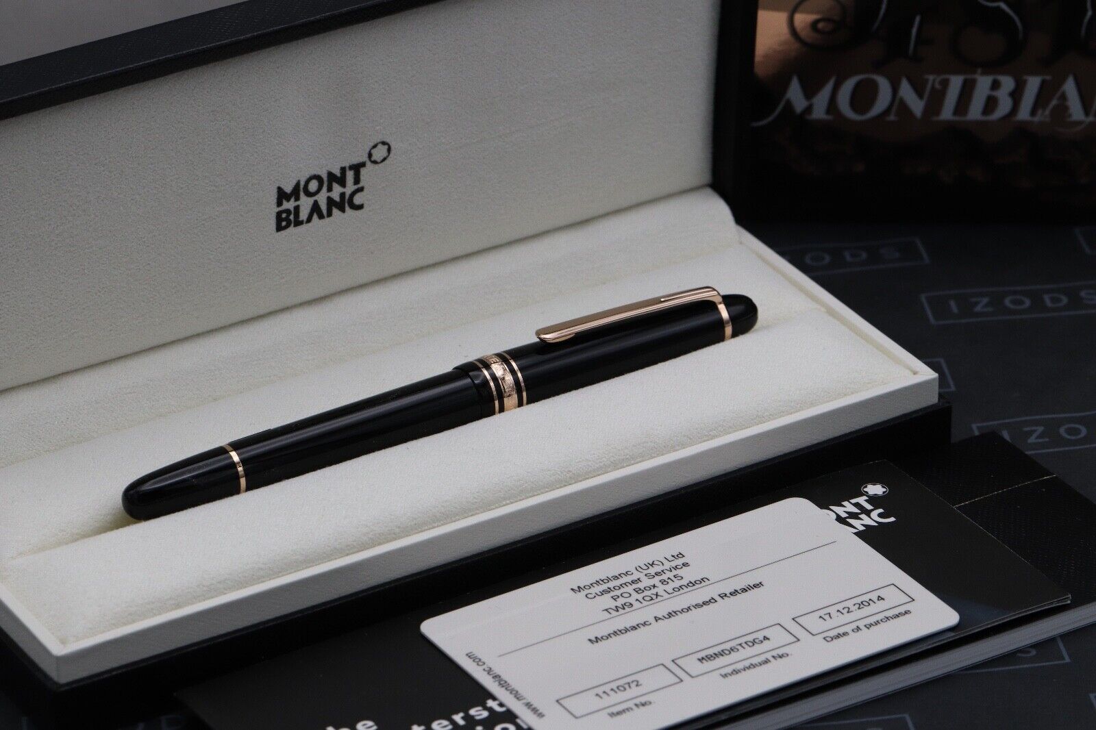 Montblanc Meisterstuck Classique 90 Years Fountain Pen - Serviced by MB Dec 2023 image 5