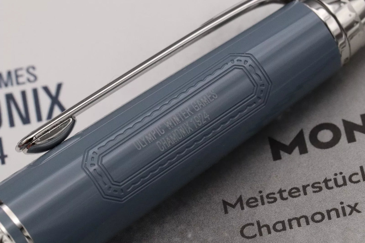 Montblanc Meisterstück x Chamonix Olympics 1924 Classique Fountain Pen - UNUSED image 5