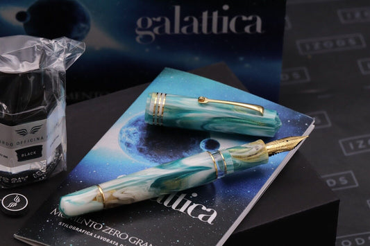 Leonardo MZG 2.0 Galattica Planetary Nebula Fountain Pen - UNUSED image 1