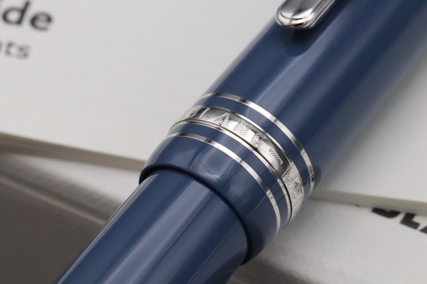 Montblanc Meisterstuck 146 LeGrand Glacier Fountain Pen - DIPPED image 4