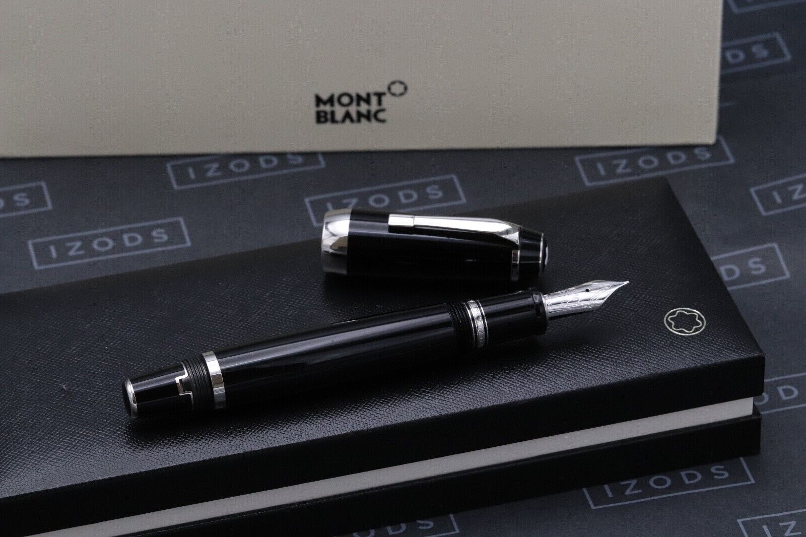 Montblanc Boheme XL Platinum Line No Stone Fountain Pen - Fine Nib image 1