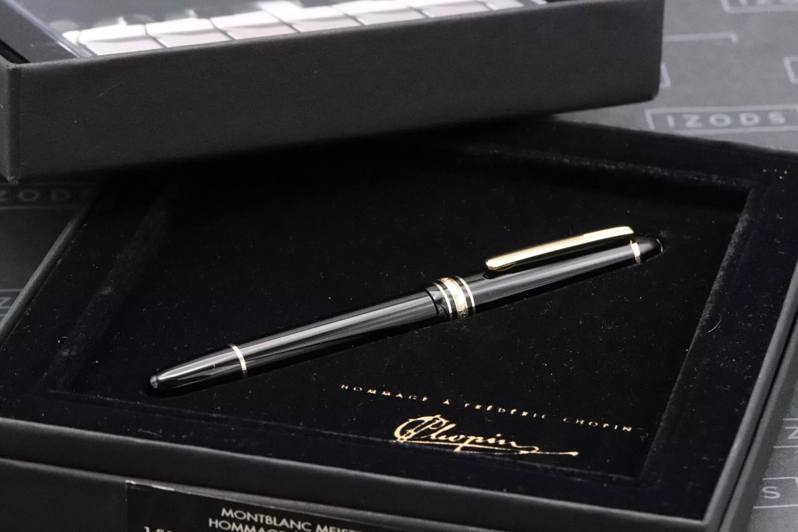 Montblanc Meisterstuck Chopin Classique Gold Line Fountain Pen - UNUSED - Fine image 9