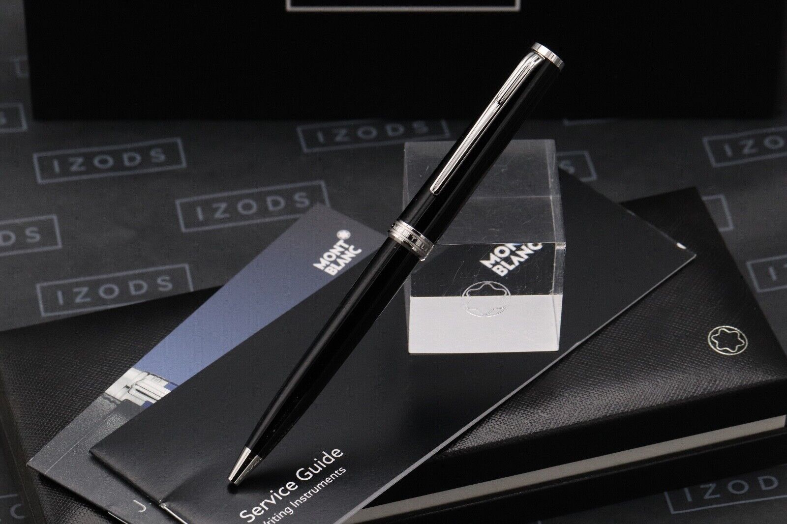 Montblanc PIX Black Ballpoint Pen - UNUSED image 1