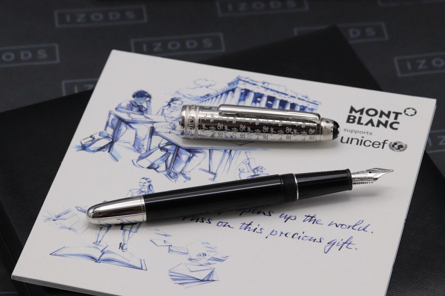 Montblanc Meisterstuck Classique UNICEF Doue Fountain Pen - UNUSED image 1