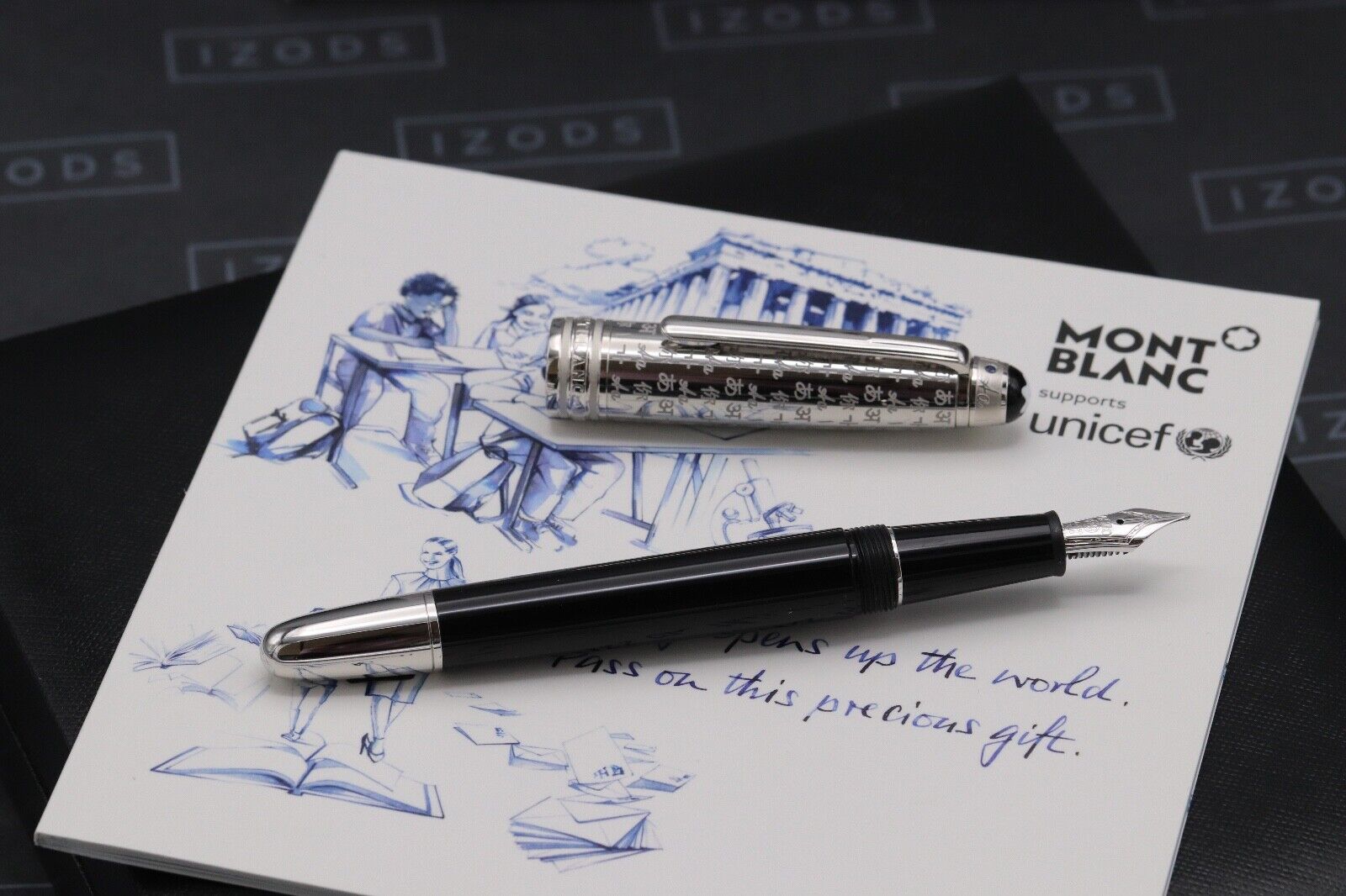 Montblanc Meisterstuck Classique UNICEF Doue Fountain Pen - UNUSED image 1